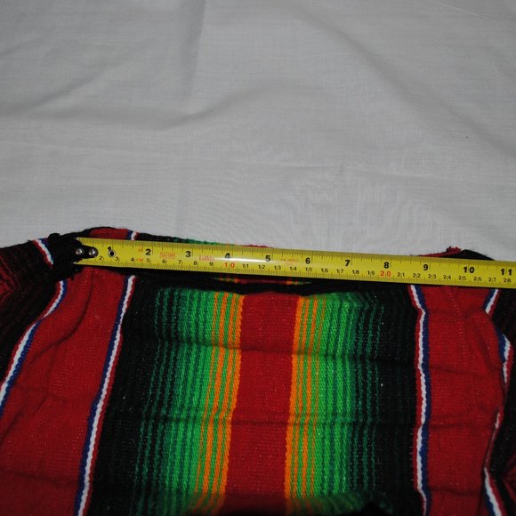 Child Size Mexican Serape Poncho - Picture 8 of 8